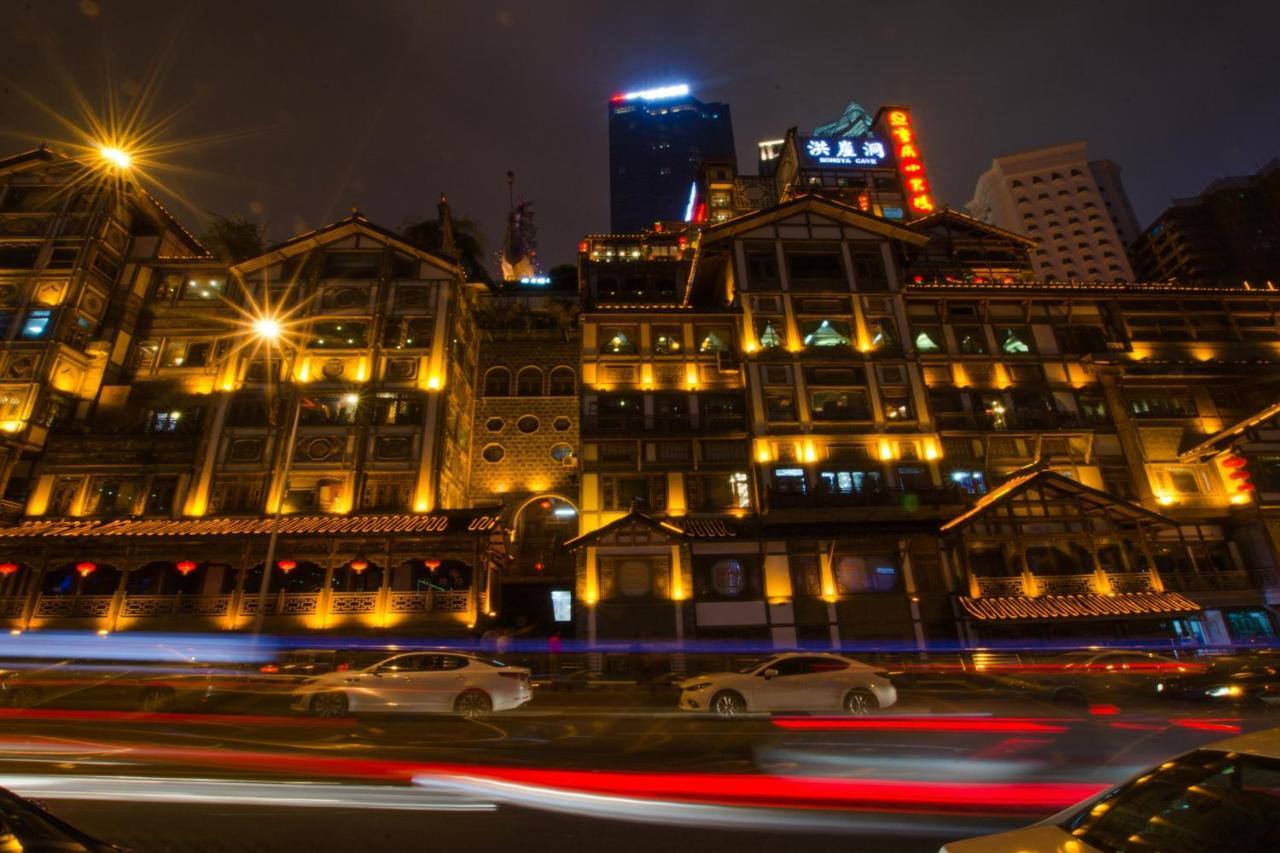 Xiao Yu Residential Apartment Near Jiefangbei And Hongya Cave Chongqing Extérieur photo